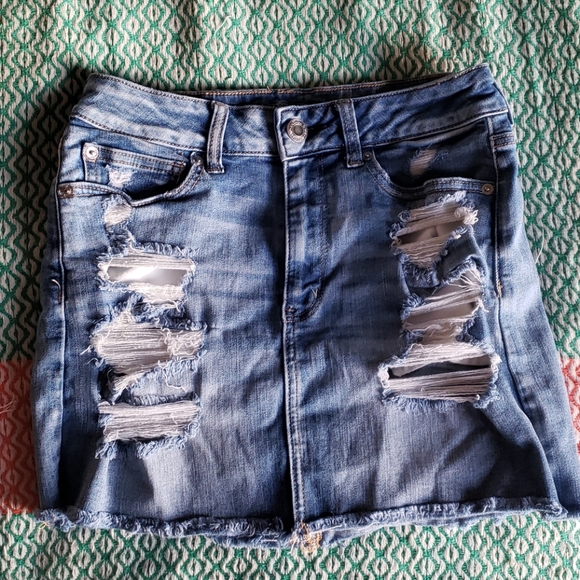 American Eagle Denim Skirt - Picture 1 of 3